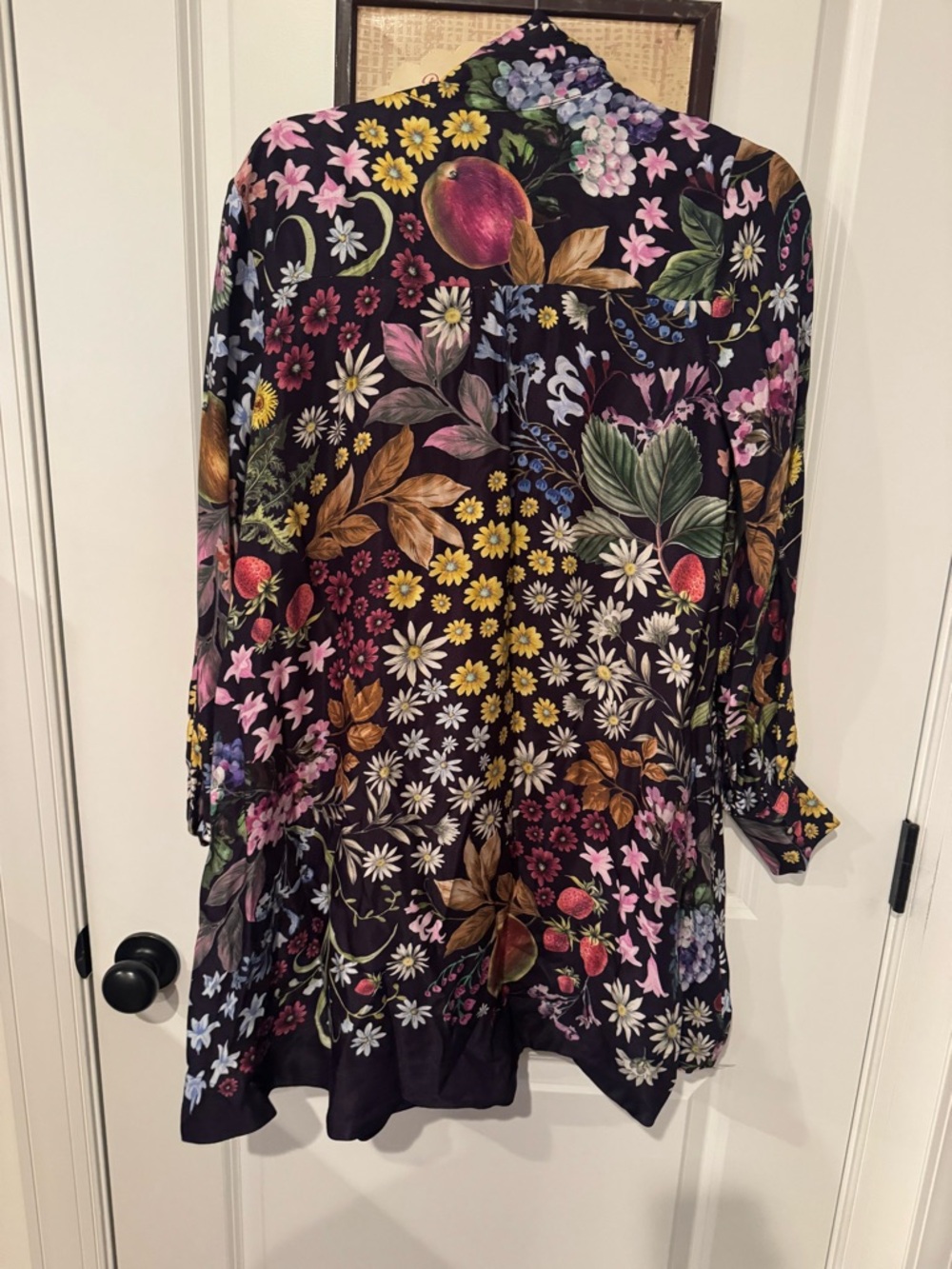 Anthropologie The Caroline Tie-Neck Mini Dress by Maeve - Picture 8 of 8